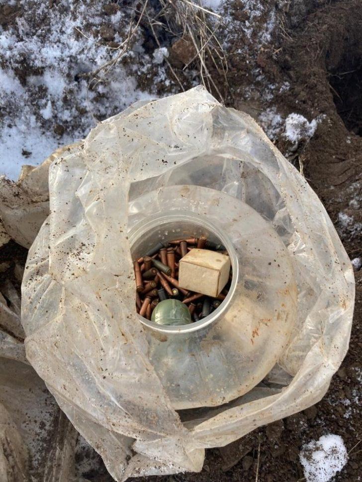 Muş’ta terör örgütüne ait mühimmat ele geçirildi G3