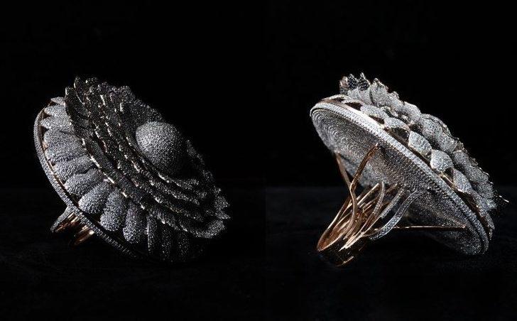 Hindistan'da 12 bin 638 elmas bulunan yüzük Guinness'e girdi G2