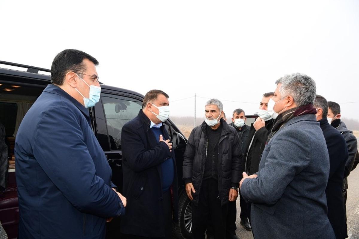 G&uuml;rkan ve T&uuml;fenkci &Ouml;ren mahallesindeki &ccedil;alışmaları inceledi