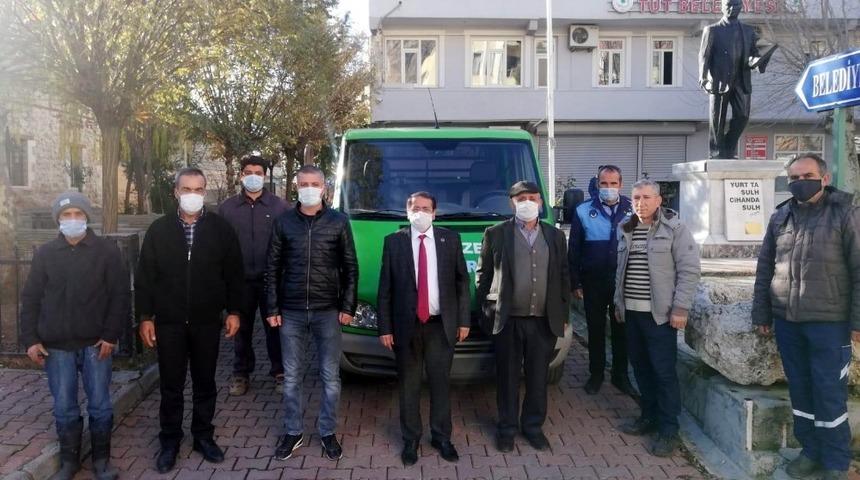 İBB’den Tut Belediyesine cenaze aracı