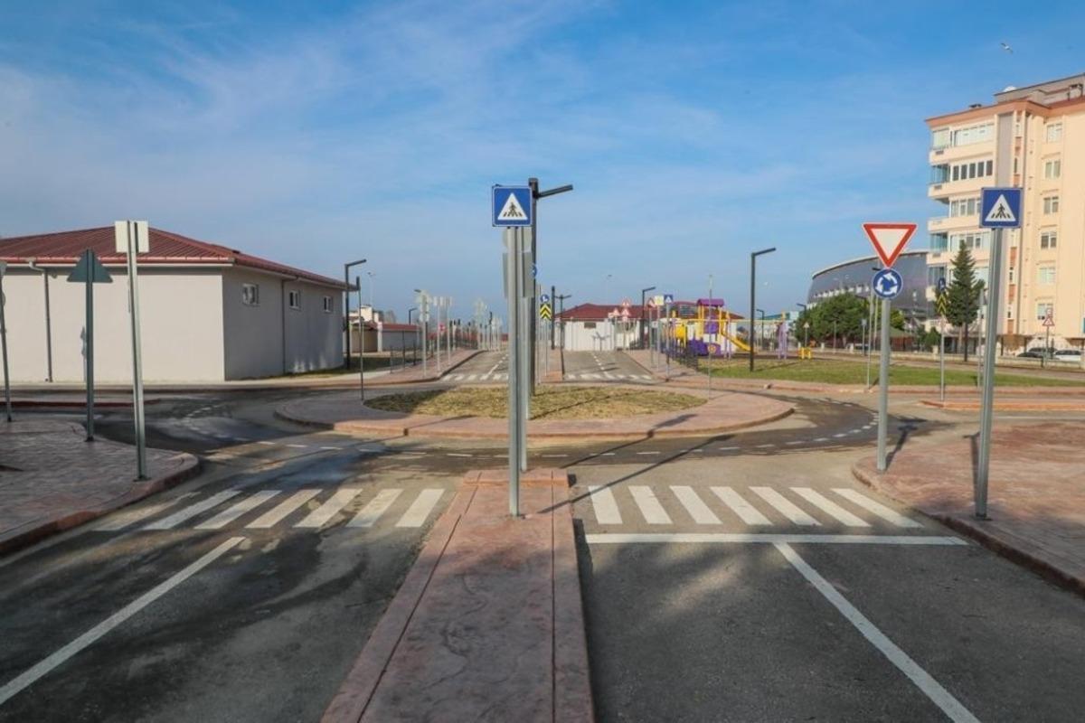 Ordu&rsquo;da &ccedil;ocuklar i&ccedil;in trafik eğitim parkı
