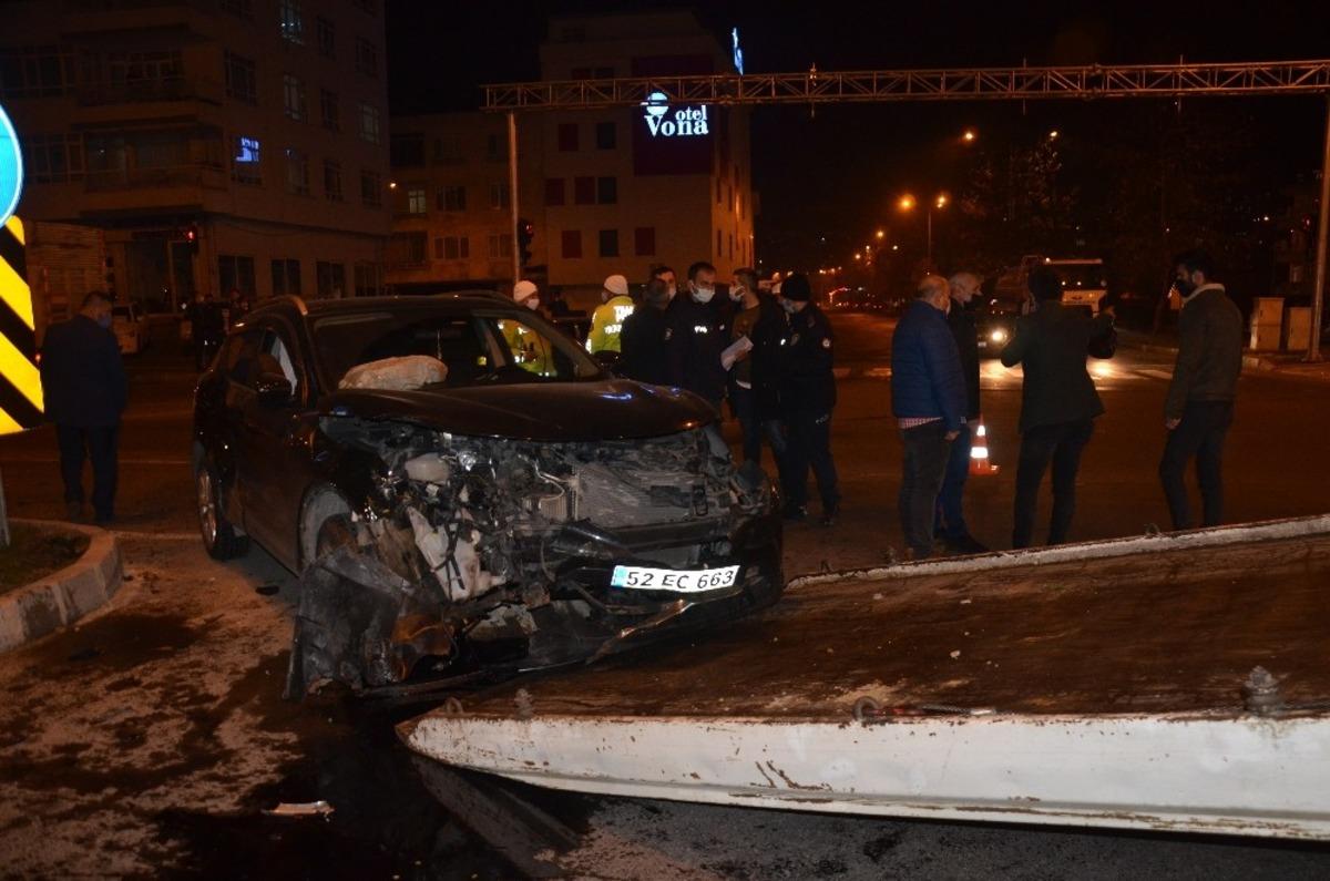 Ordu&rsquo;da trafik kazası: 3 yaralı