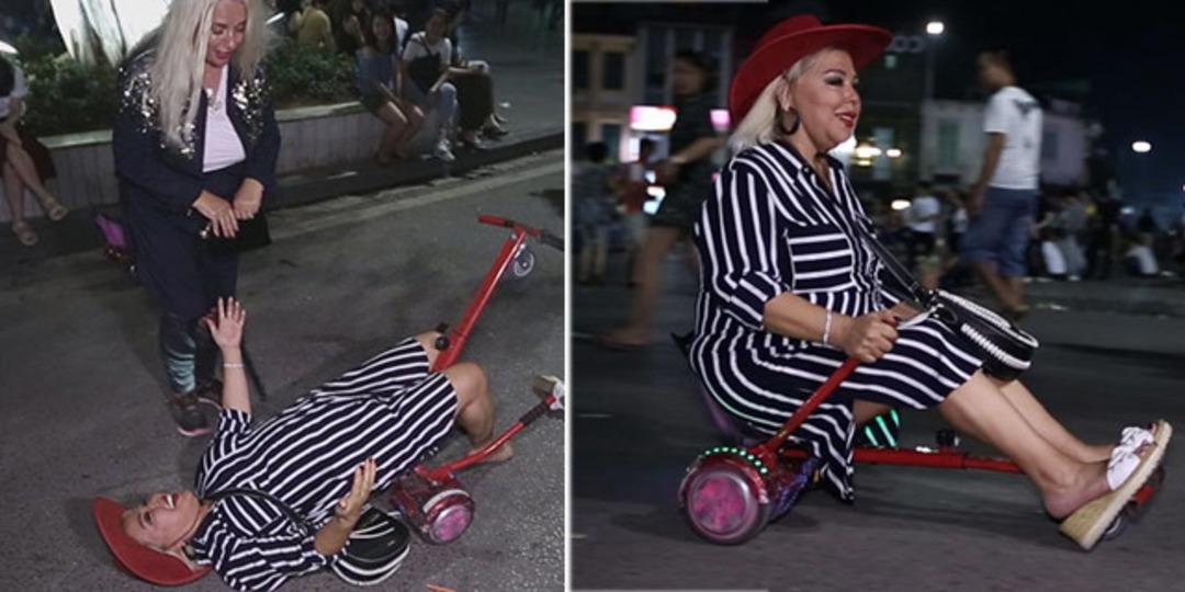 Safiye Soyman'ın keyfi yarım kaldı