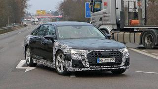 Makyajlı Audi A8 kamuflajlı yakalandı