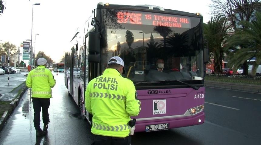Toplu taşıma ara&ccedil;larında korona vir&uuml;s denetimi