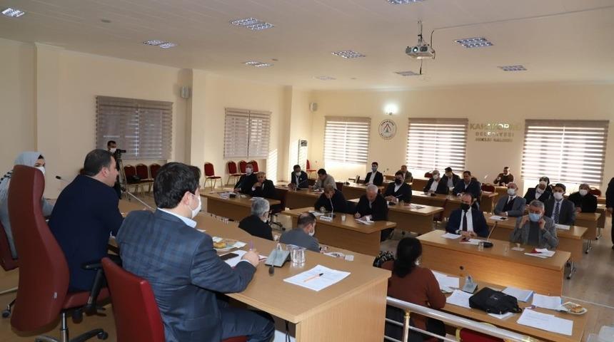 Karaköprü’de yılın ilk meclis toplantısı gerçekleşti