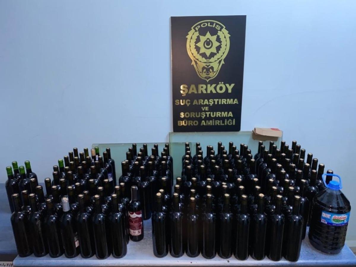 Şark&ouml;y&rsquo;de 120 litre ka&ccedil;ak i&ccedil;ki ele ge&ccedil;irildi: 3 g&ouml;zaltı