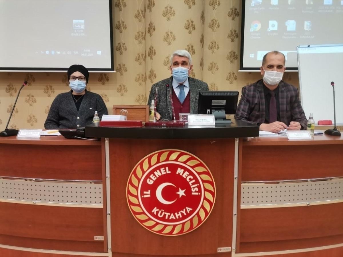 K&uuml;tahya&rsquo;da yeni yılın ilk İl Genel Meclisi toplantısı yapıldı
