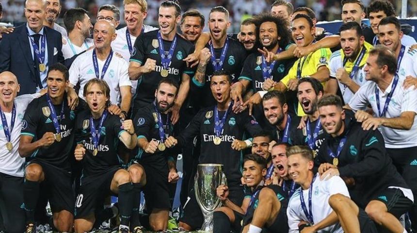 Real Madrid - Manchester United maç özeti izle: Süper kupa ManU'yu 2-1 yenen Real Madrid'in!