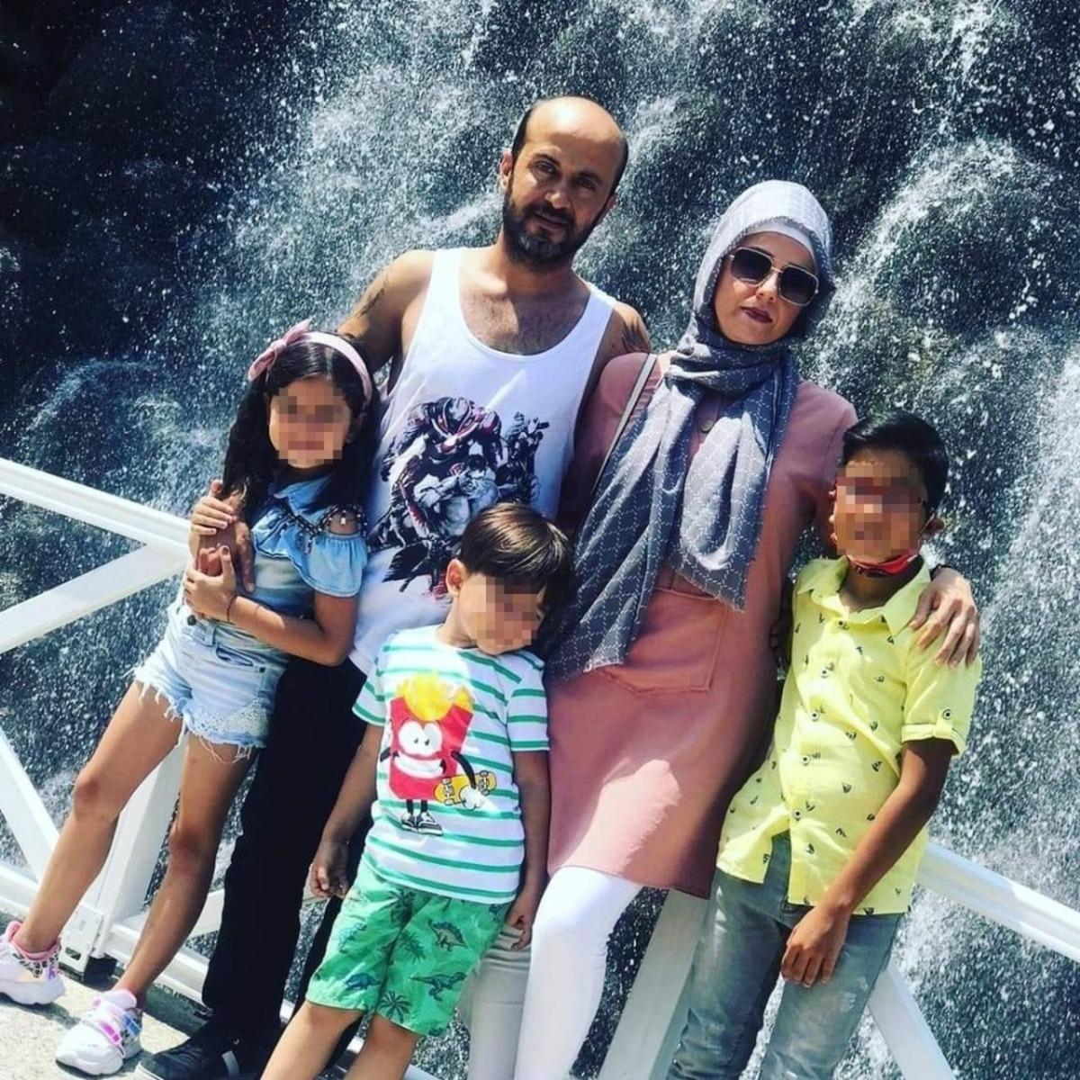 &Ccedil;ocukları &ouml;n&uuml;nde eşini &ouml;ld&uuml;ren şahıs yakalandı