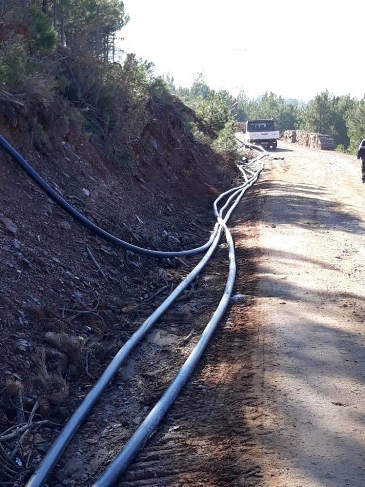 Yatağan’da içme suyu hat çalışmaları devam ediyor G3