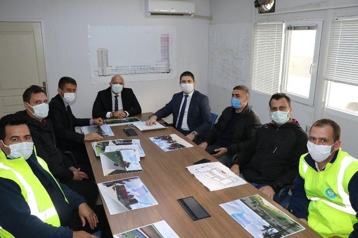 Kentin yeni gözdesinde peyzaj projeleri yerinde incelendi G2