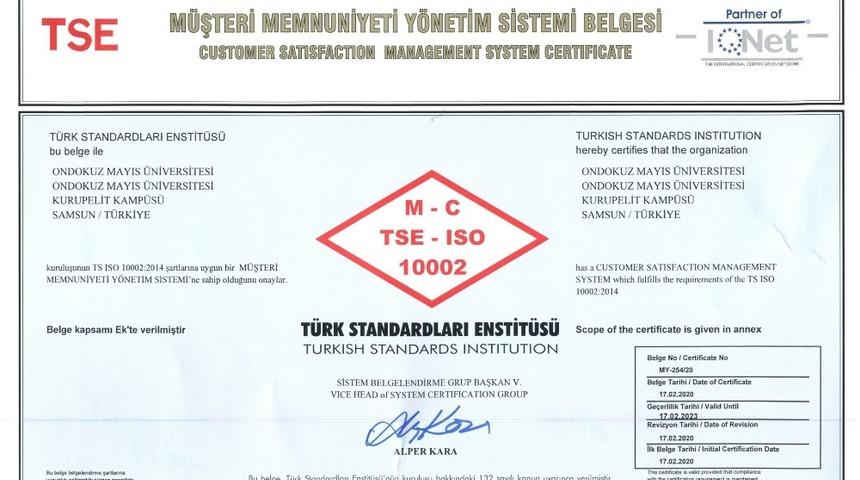 OM&Uuml;&rsquo;n&uuml;n kalitesi tescillendi