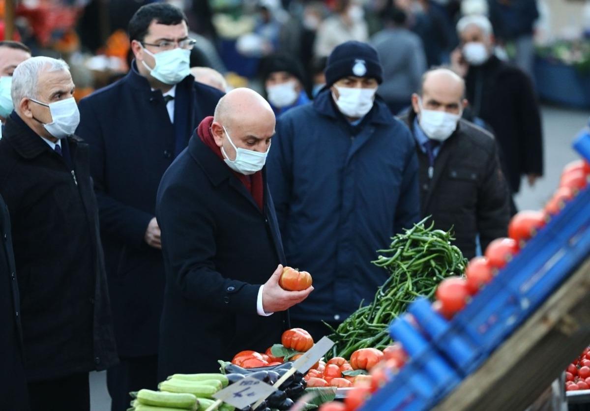 Başkan Altınok&rsquo;tan 2021&rsquo;de de pazarlara sıkı denetim