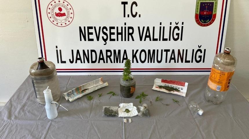 Çardak köyünde uyuşturucudan 1 kişi yakalandı