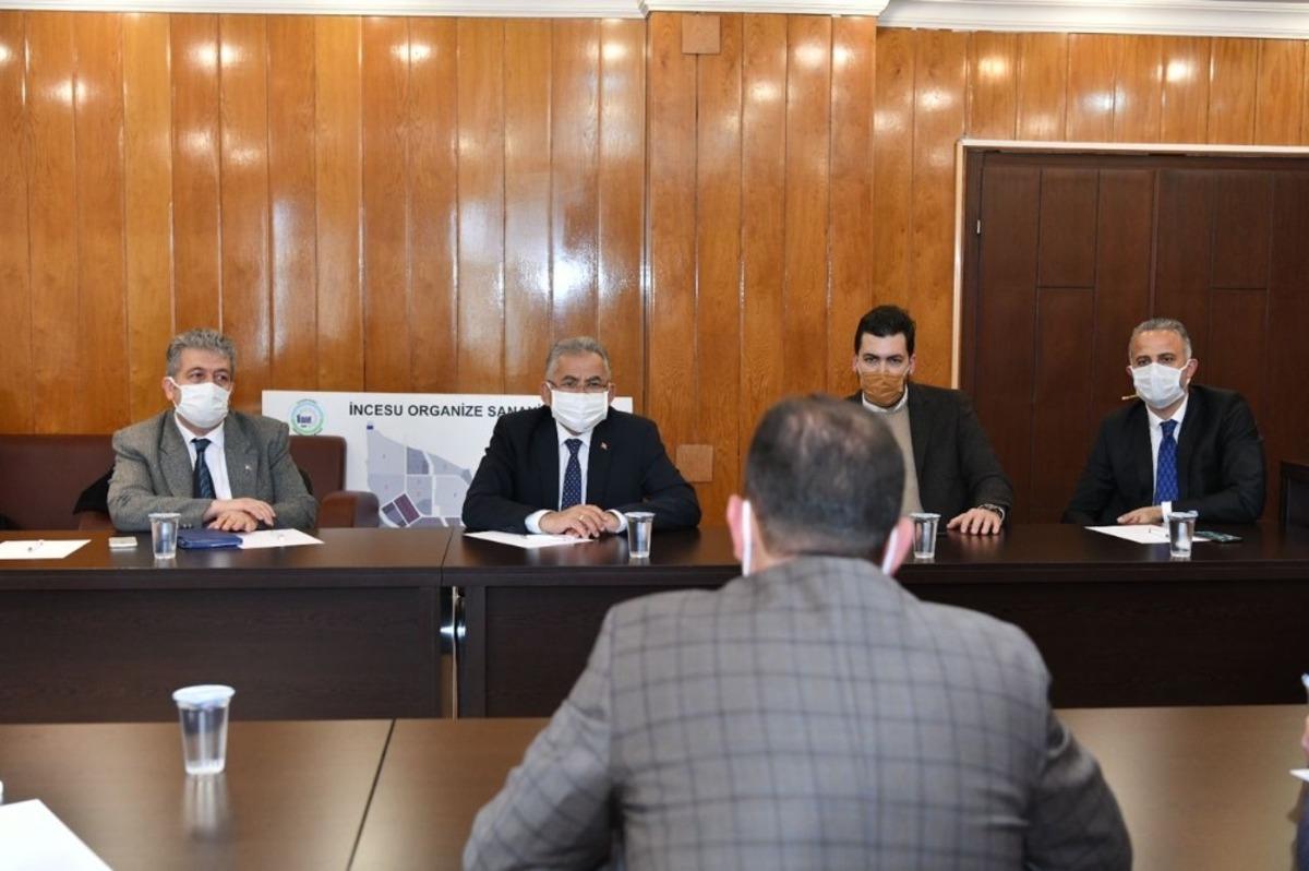 Başkan B&uuml;y&uuml;kkılı&ccedil;, 2021&rsquo;in ilk il&ccedil;e ziyaretini İncesu&rsquo;ya yaptı