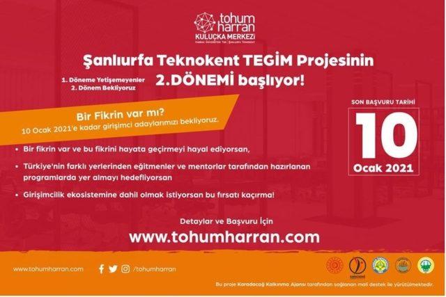 Şanlıurfa Teknokent girişimcilerini arıyor