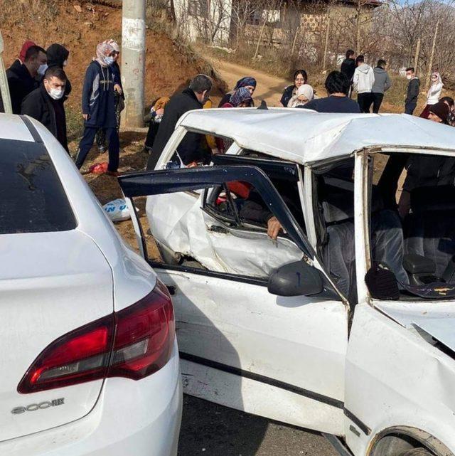 Kahramanmaraş&rsquo;ta trafik kazası: 9 yaralı 1