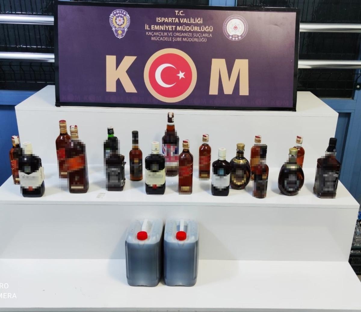 Isparta&rsquo;da 17 operasyonda 20 şahıs yakalandı