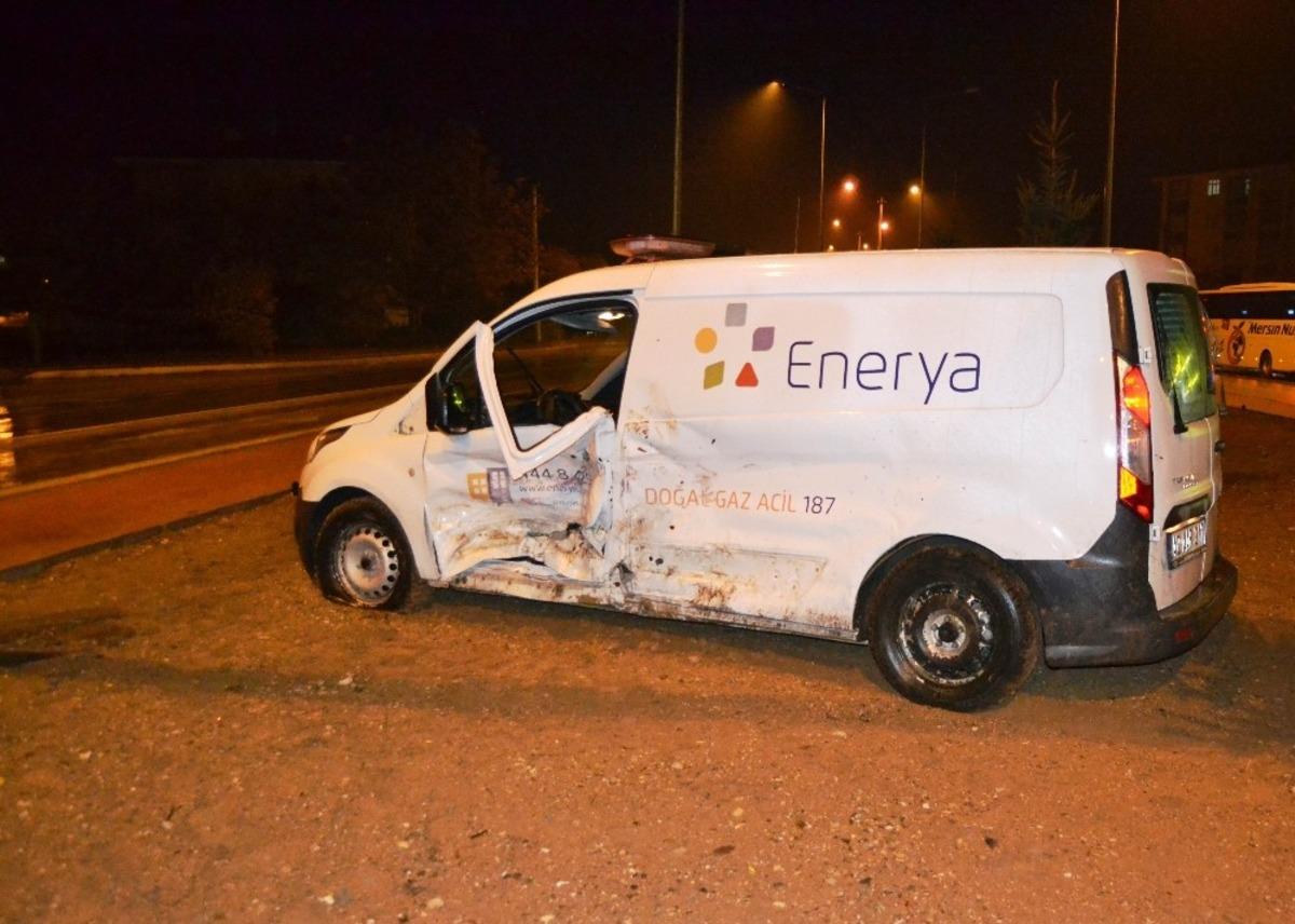 Konya&rsquo;da trafik kazası: 2 yaralı