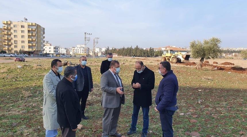 Yeni Devlet Hastanesinin yolu yapımına başlandı