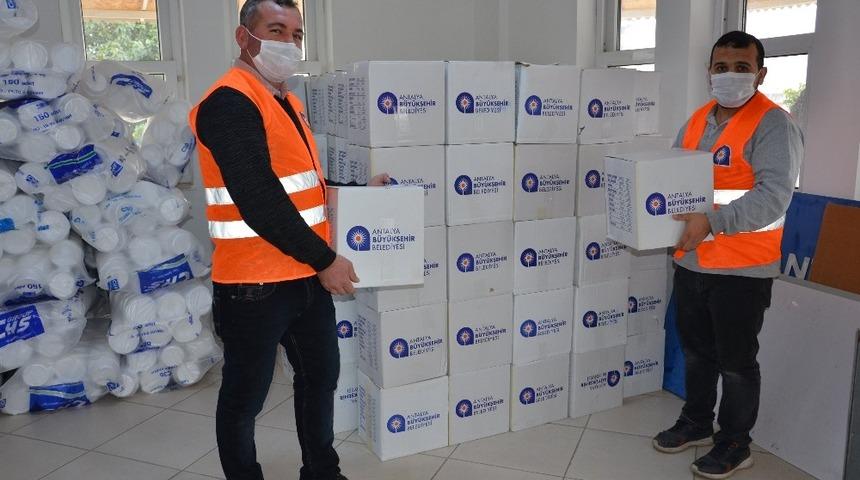 Büyükşehirden ihtiyaç sahiplerine destek