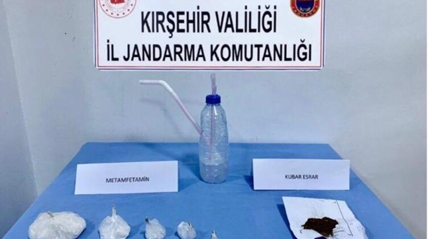 Kırşehir Jandarmadan uyuşturucu operasyonu