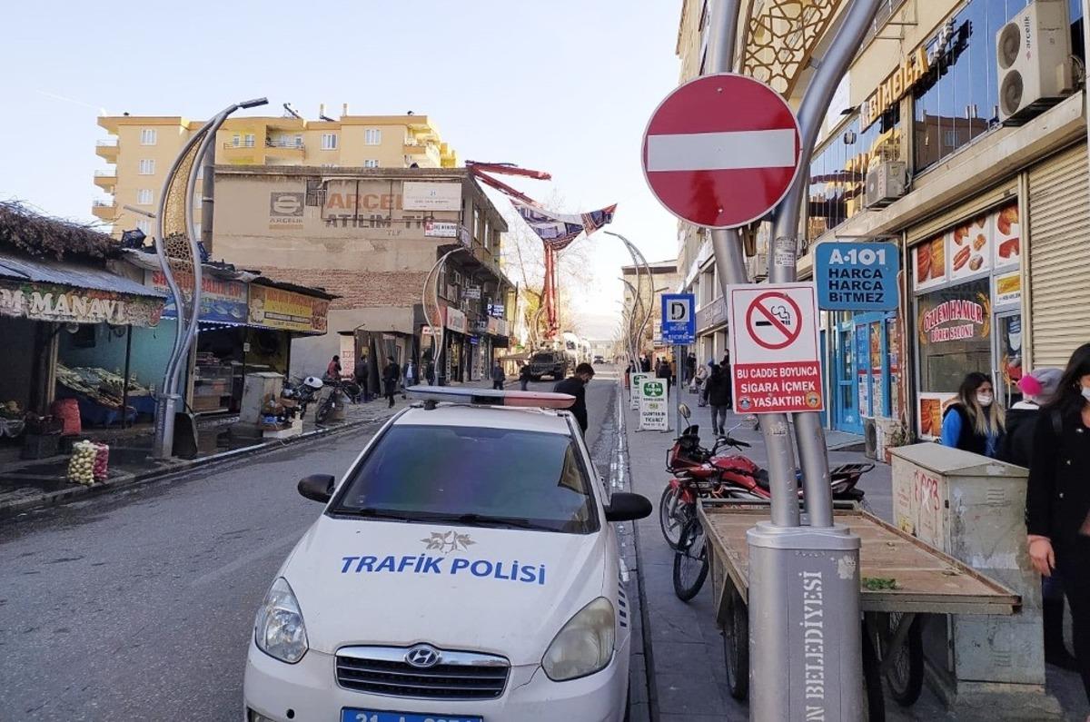 Silvan&rsquo;da tek y&ouml;n uygulaması başladı