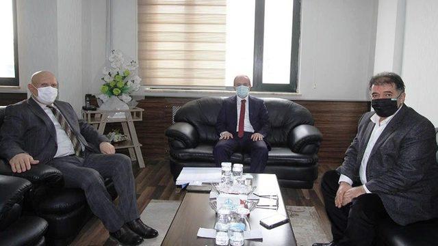 Vali Epcim ve Milletvekili Battal’dan Başkan Pekmezci’ye ziyaret