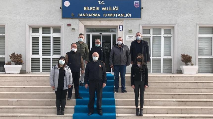 Bilecik İl Jandarma Komutan Sandal, "Bilecik asayiş yönünden sakin bir şehir"