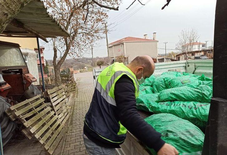 Ergene’de ihtiyaç sahiplerine kömür yardımı G3