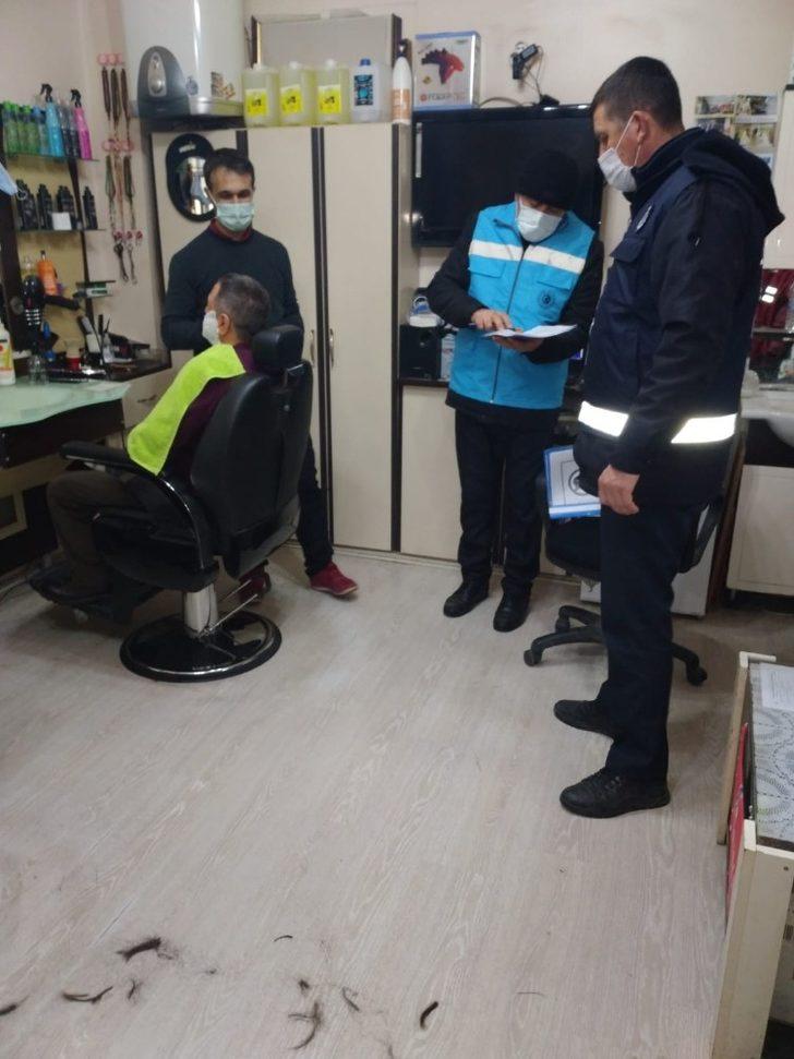 Şuhut’ta kuaför ve berberlere korona denetimi G2