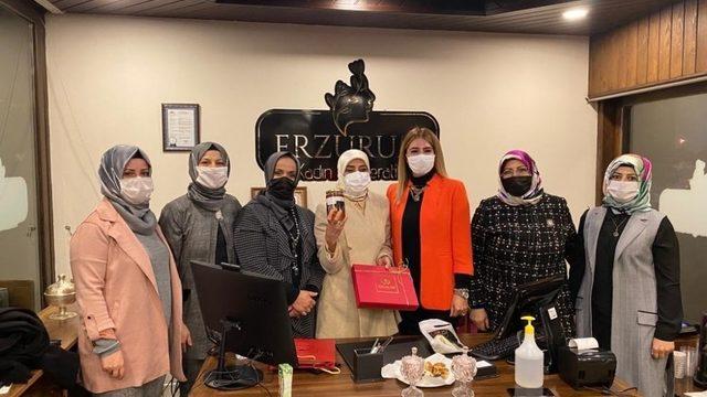 Zehra Taşkesenlioğlu Ban, Kadın Kooperatiflerini Erzurum Kadın Kooperatifi’nde topladı