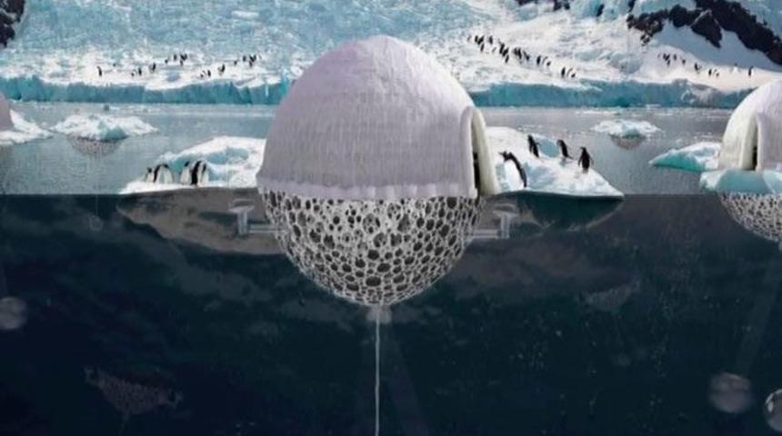 İklim değişikliğine karşı iglolu &ccedil;&ouml;z&uuml;m