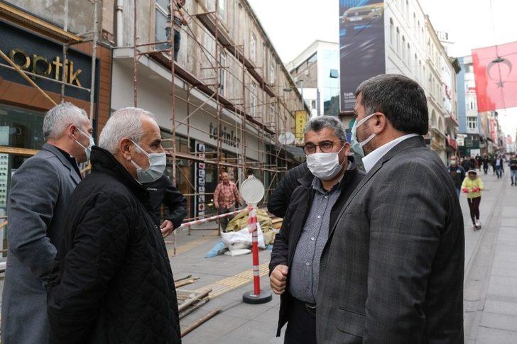 Giresun’da cephe giydirme ve sokak sağlıklaştırma çalışmaları başladı G2