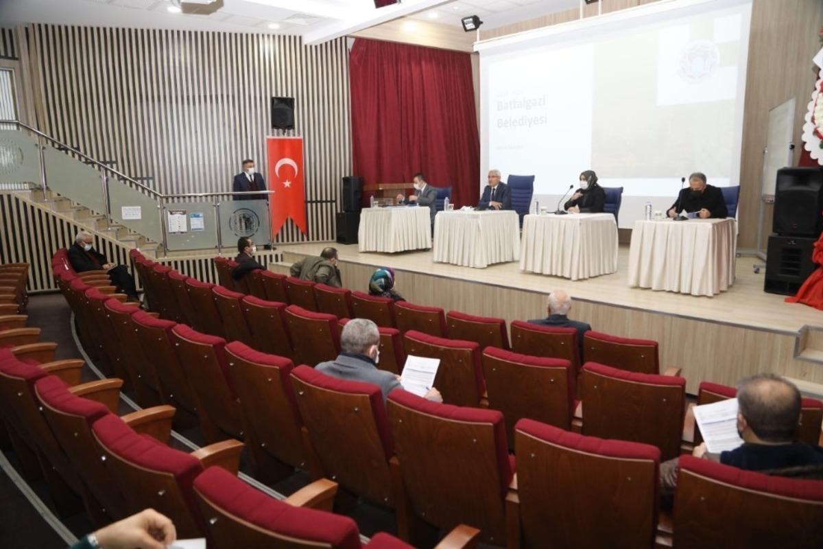 Battalgazi Belediye Meclisi, yeni yılın ilk toplantısını tamamladı