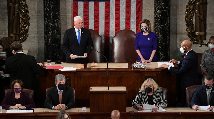 ABD'de başkanlık delege oylarının sayılacağı Kongre oturumu başladı