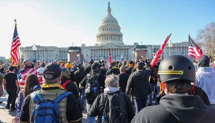 ABD karıştı! Trump destekçileri Kongre binasına girdi