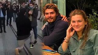 Barış Murat Yağcı'dan sevgilisi Nisa Bölükbaşı'na İstiklal Caddesi'nde evlilik teklifi!