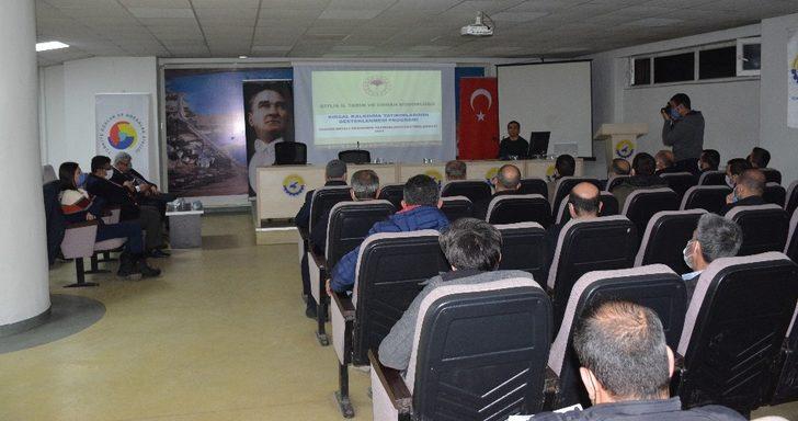 Tatvan’da “Tarıma Dayalı Ekonomik Yatırımların Desteklenmesi” toplantısı G3