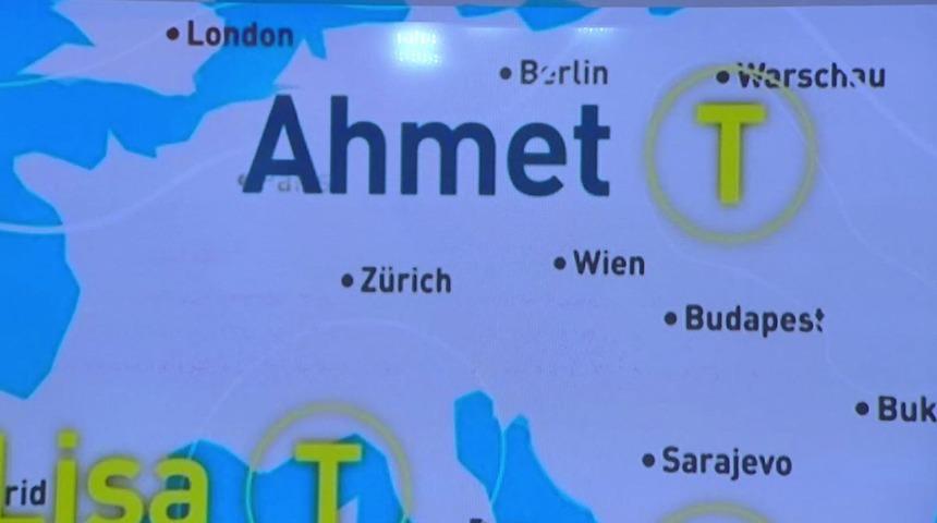 Hava olaylarına T&uuml;rk&ccedil;e isim d&ouml;nemi: Ahmet