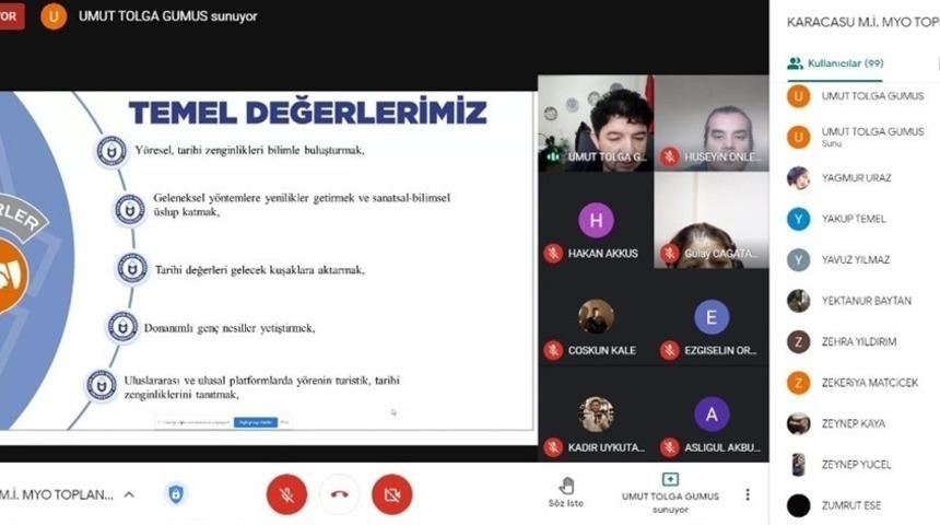 Karacasu Memnune İnci MYO Kalite Y&ouml;netim Sistemleri ve İ&ccedil; Değerlendirme Toplantısı ger&ccedil;ekleşti