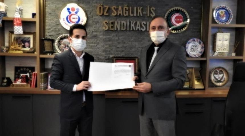 Aküzüm, Öz Sağlık İş Diyarbakır İl Başkanlığına atandı