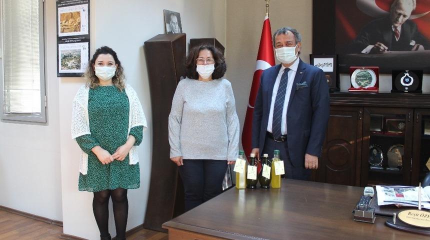 Bankacıydı zeytinyağı &uuml;reticisi oldu, Milas&rsquo;ın 63. markasını aldı