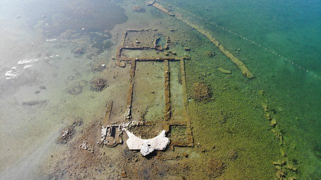 Dünyanın en iyi 10 keşfi arasında yer alan İznik gölündeki bazilikada durum vahim