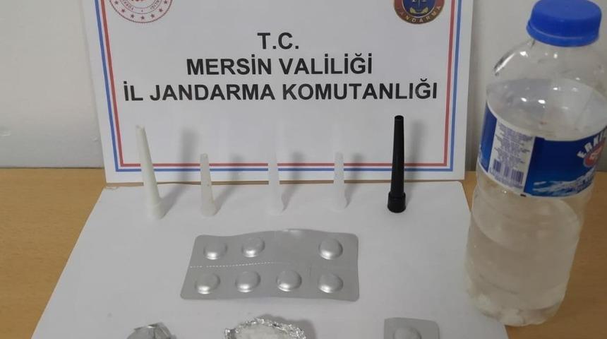 Silifke&rsquo;de uyuşturucu operasyonu: 7 g&ouml;zaltı