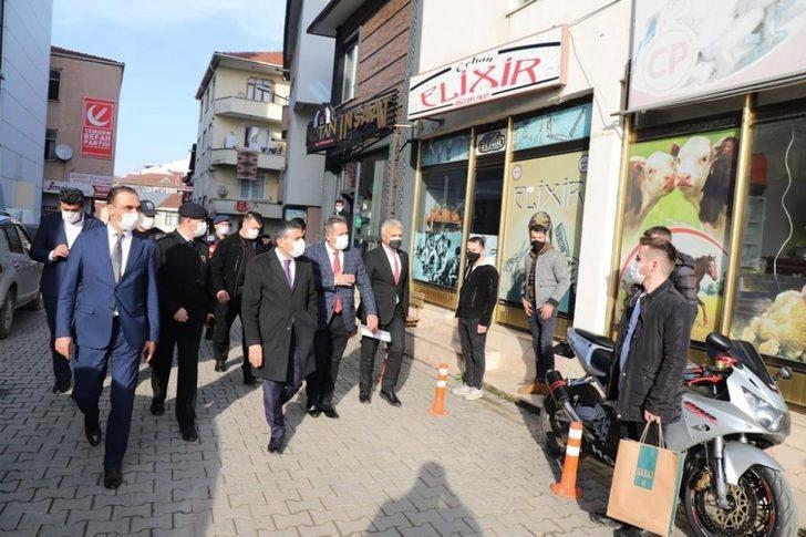 Vali Atay, Cumayeri ilçesinde incelemelerde bulundu G4