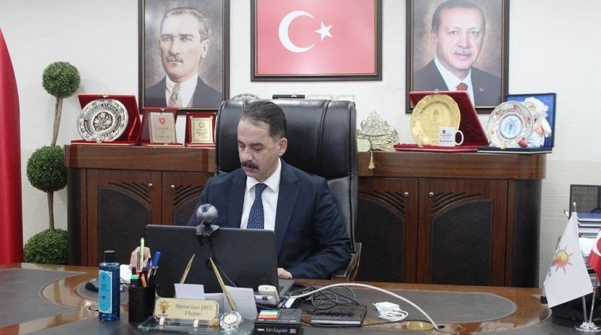 AK Parti İl Başkanları toplantısı video konferans yöntemiyle gerçekleştirildi