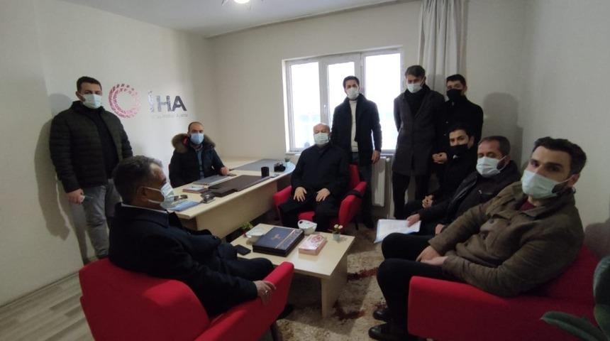 AK Parti Muş İl Başkanı Avcı’dan İHA’ya ziyaret