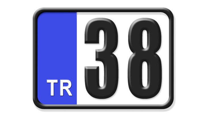 38 Nerenin Plakasi Hangi Ilin Arac Plaka Kodu 38 Yasam Haberleri